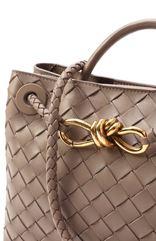 Сумка Andiamo small Bottega Veneta 766014/VCPP1 Бежевый  766014/VCPP1 Фото 3
