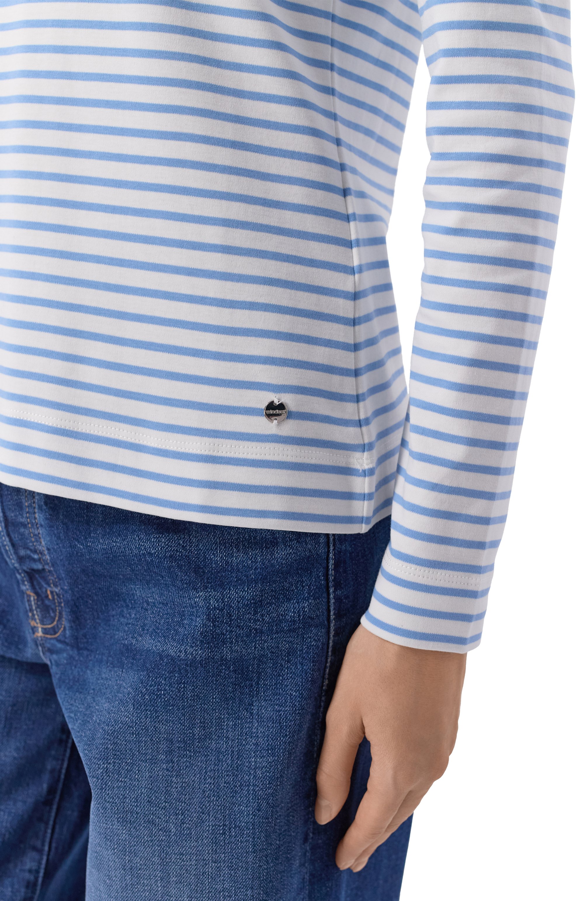 Хлопковый лонгслив WINDSOR, арт. 52 DT306 10015934, фото 5