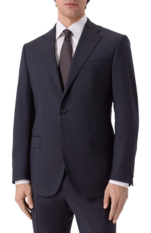 Шерстяной костюм Corneliani 266008-2617460_SET Синий  266008-2617460_SET Фото 2