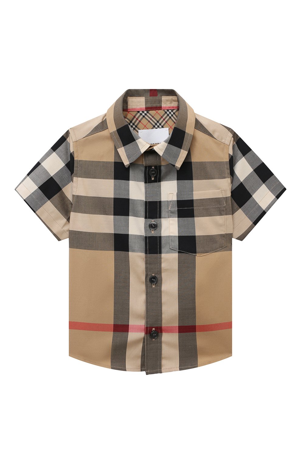 Хлопковая рубашка BURBERRY, арт. 8040987, фото 1