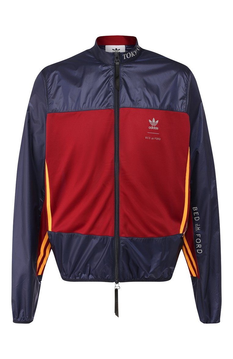 Мужской куртка adidas originals x bed j.w. ford ADIDAS ORIGINALS разноцветного цвета, арт. FI8836 | Фото 1 (Материал внешний: Синтетический материал; Длина (верхняя одежда): Короткие; Рукава: Длинные; Мужское Кросс-КТ: Верхняя одежда; Принт: С принтом; Кросс-КТ: Куртка, бомбер; Стили: Спорт-шик)