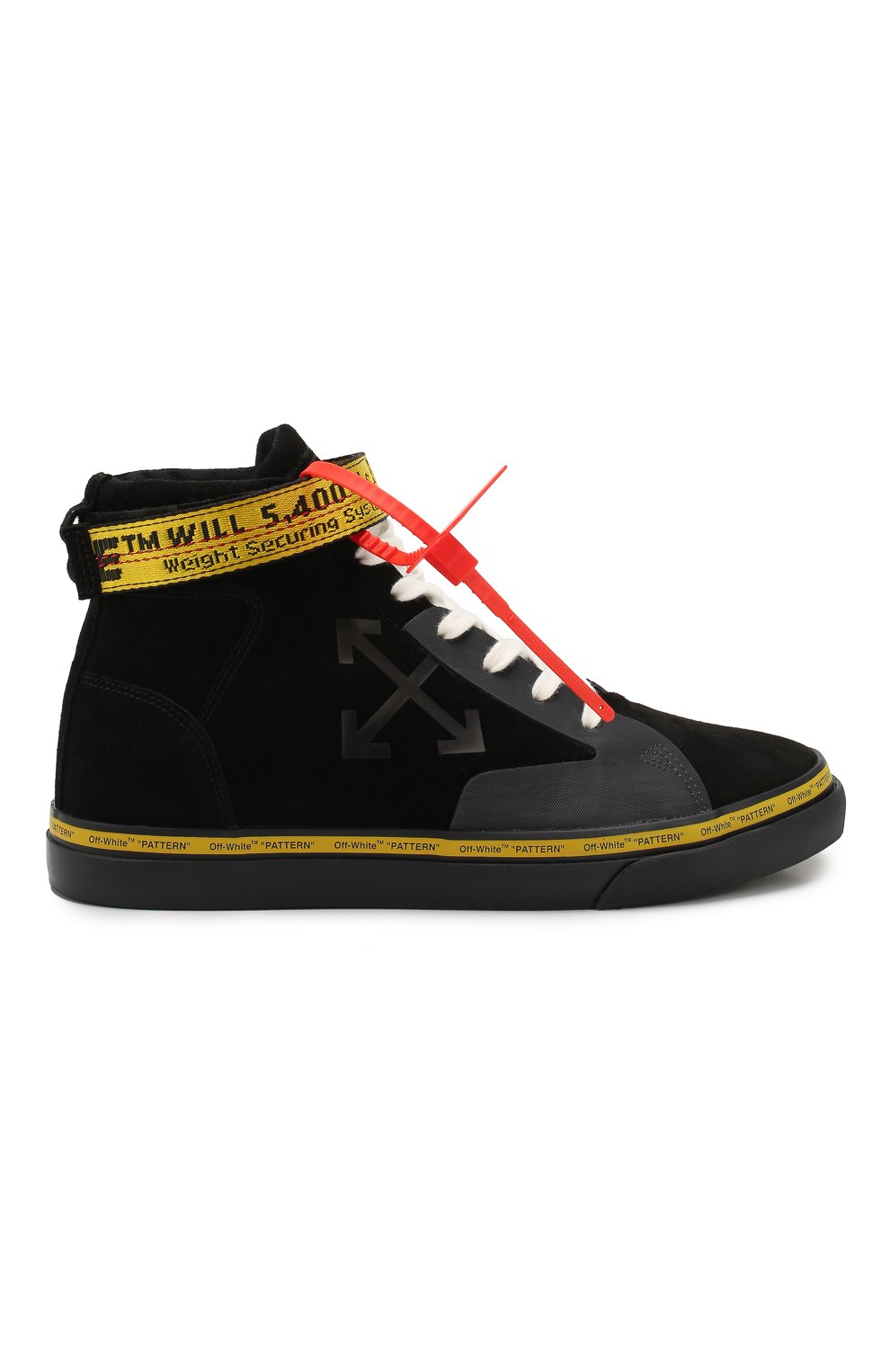 Замшевые кеды OFF-WHITE, арт. 0MIA116R207800551060, фото 6
