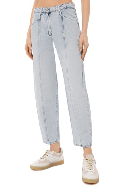 Джинсы PATRIZIA PEPE синего цвета по цене 19400 руб., арт. 8P0477_D030, фото 3 Джинсы PATRIZIA PEPE, арт. 8P0477_D030, фото 3