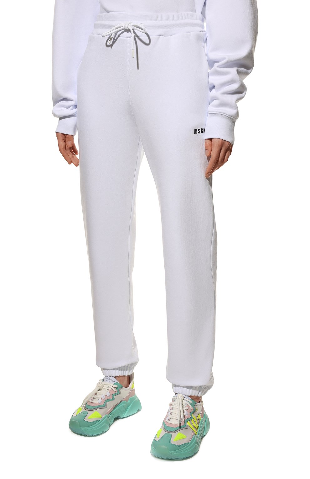 Хлопковые джоггеры MSGM, арт. 2000MDP500 200001, фото 3