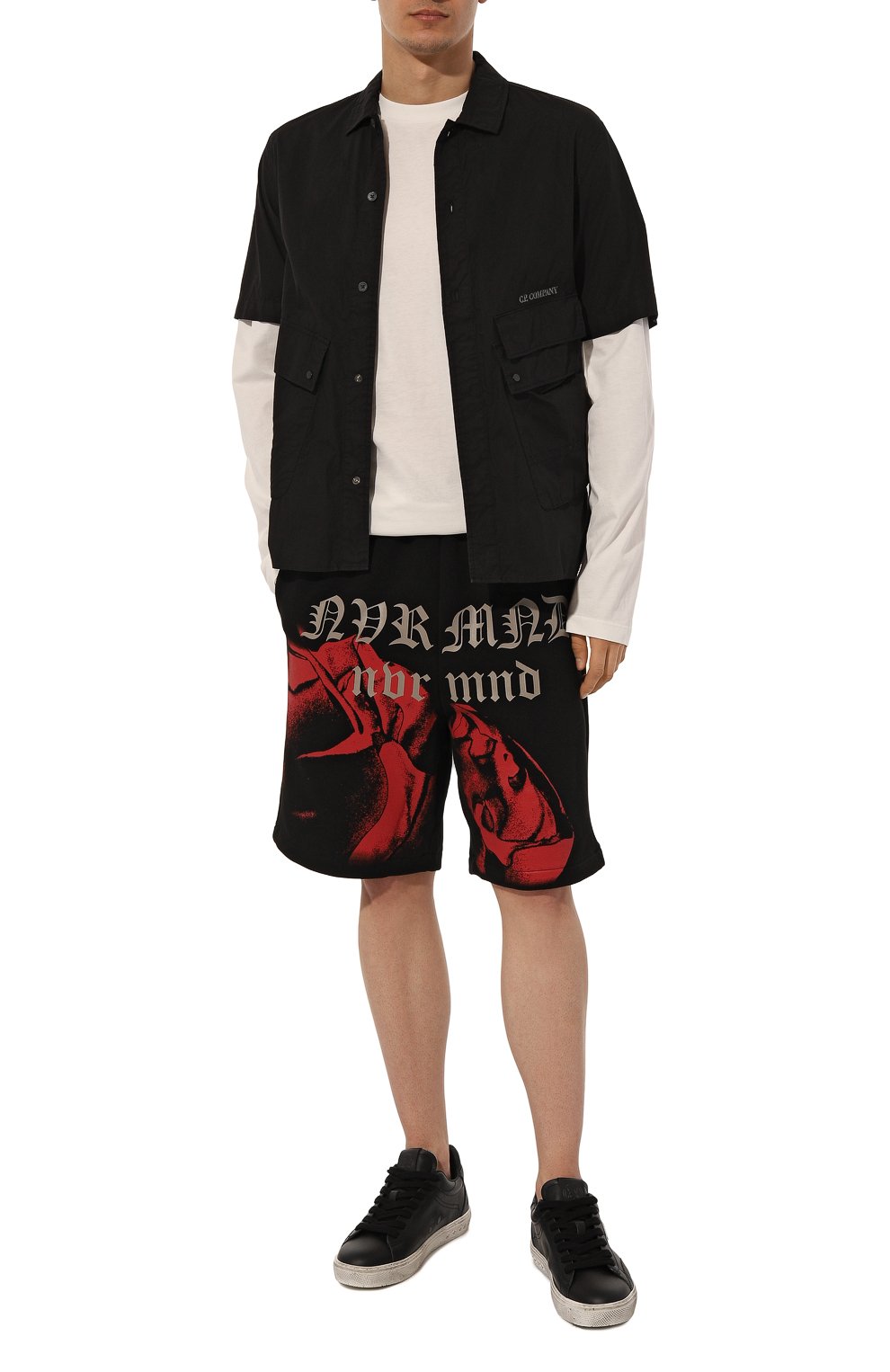 Хлопковая рубашка C.P. COMPANY, арт. 16CMSH271A005328G, фото 2