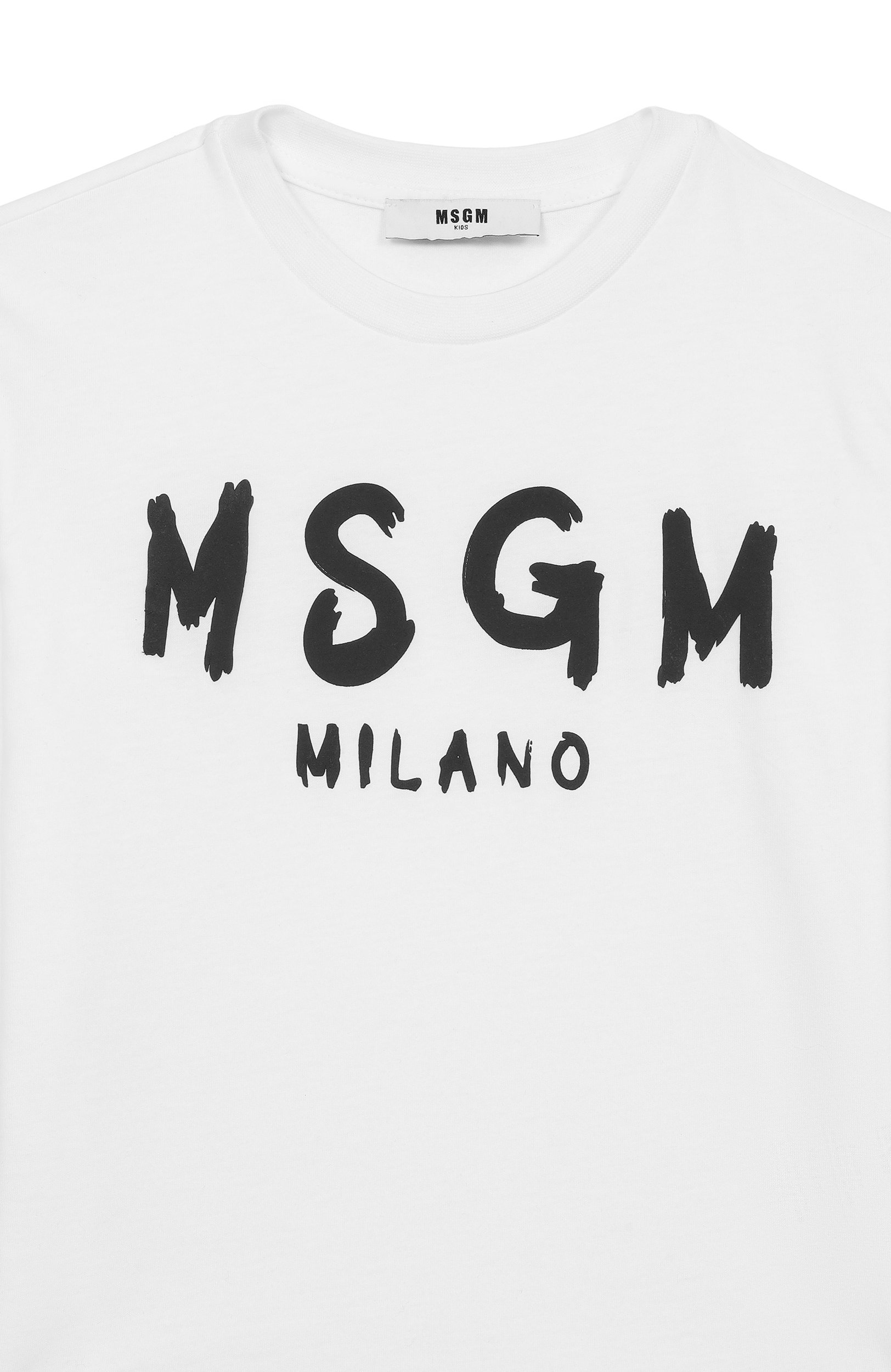 Хлопковый лонгслив MSGM KIDS, арт. F6MSJUTH012, фото 3