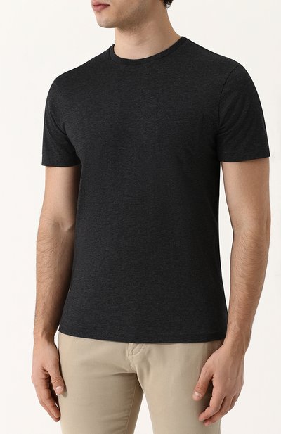 Хлопковая футболка RALPH LAUREN, арт. 790687036, фото 3