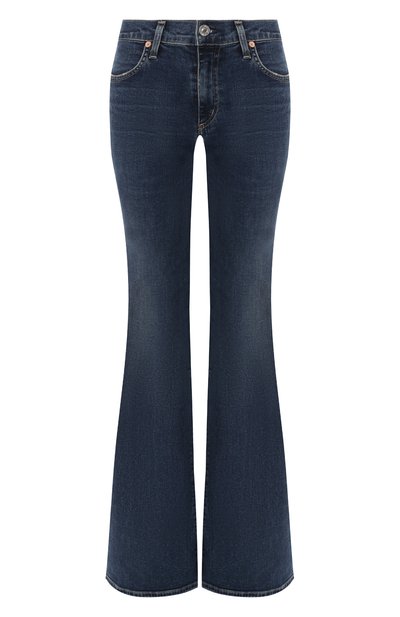 Расклешенные джинсы CITIZENS OF HUMANITY синего цвета по цене 37650 руб., арт. 1703D-989, фото 1 Расклешенные джинсы CITIZENS OF HUMANITY, арт. 1703D-989, фото 1