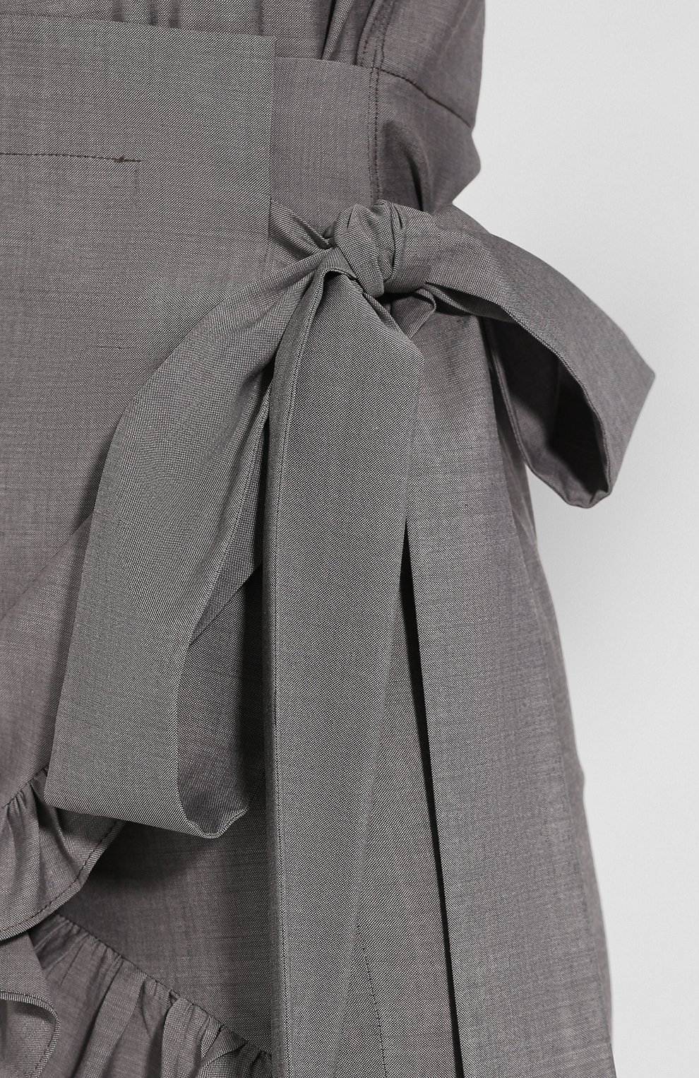 Шерстяное платье ISABEL MARANT ETOILE серого цвета по цене 57850 руб., арт. R01330-19P010E/NELICIA, фото 5 Шерстяное платье ISABEL MARANT ETOILE, арт. R01330-19P010E/NELICIA, фото 5