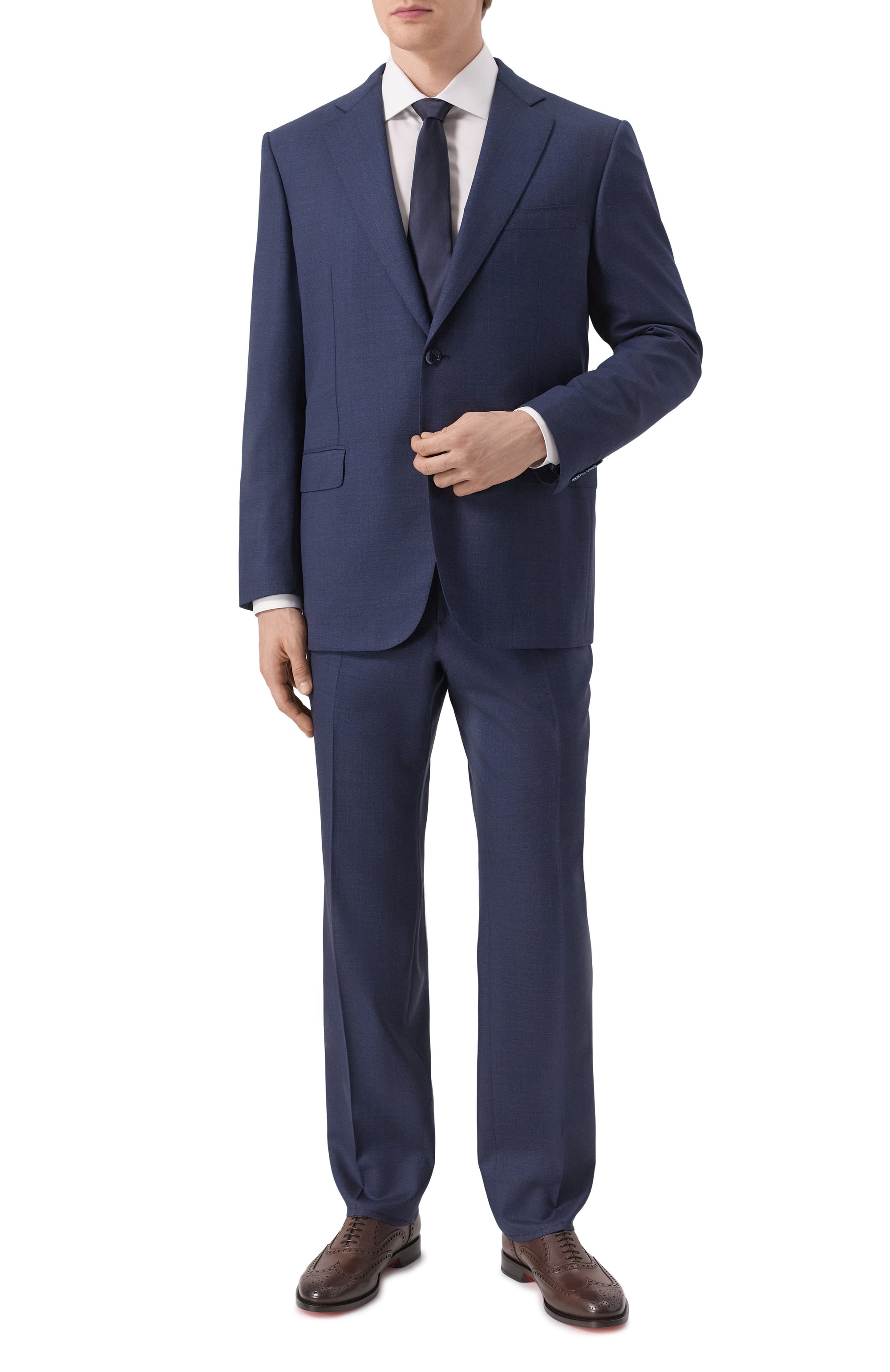 Кожаные оксфорды colin SANTONI, арт. MCCG19047PD7SGFR, фото 2