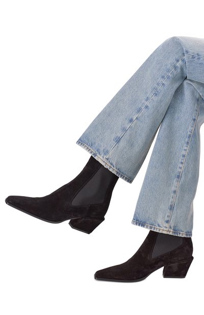 Кожаные челси bettina PARIS TEXAS черного цвета по цене 79500 руб., арт. PX1706/XV003, фото 3 Кожаные челси bettina PARIS TEXAS, арт. PX1706/XV003, фото 3