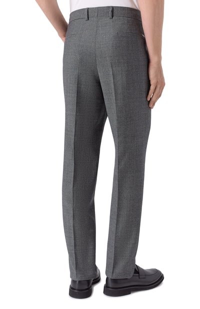 Шерстяные брюки BOSS, арт. 50551567, фото 4