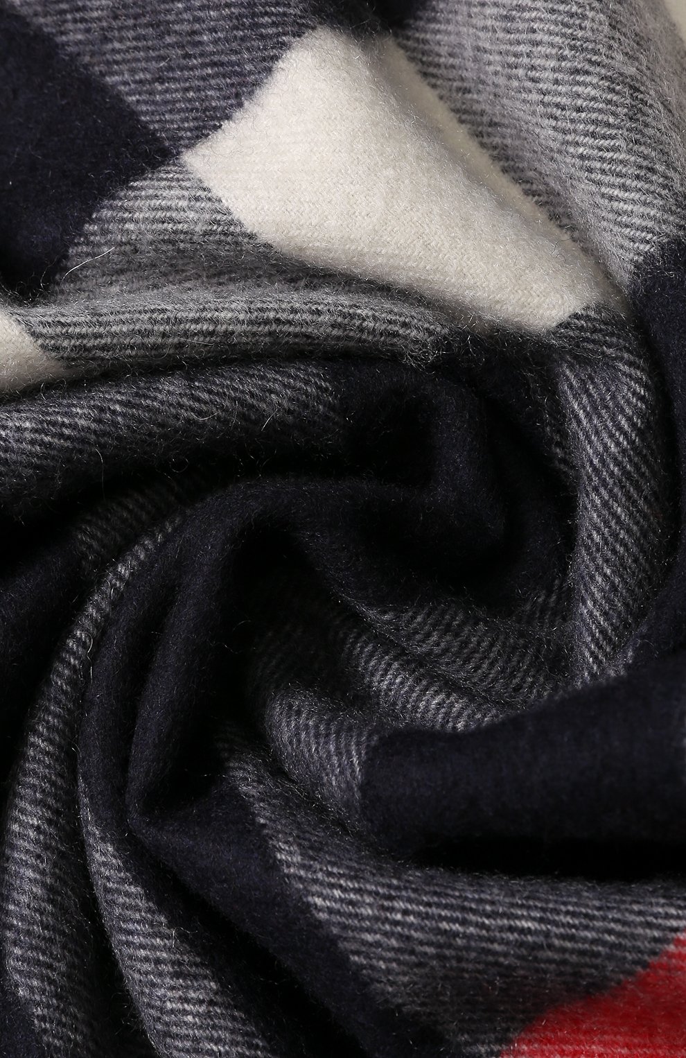 Кашемировый шарф в клетку BURBERRY, арт. 4031054, фото 2