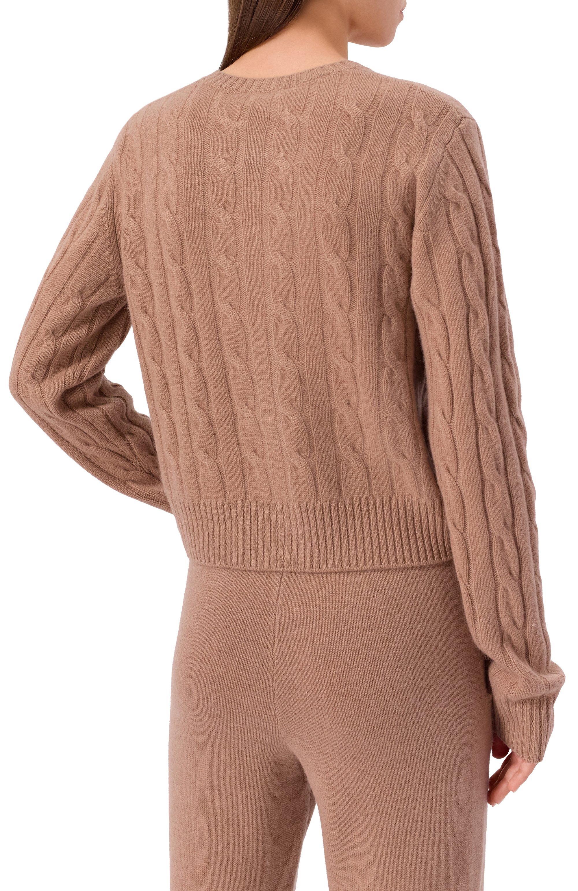 Кардиган из кашемира и шерсти SPORTY AND RICH, арт. CA00365302BE02, фото 4