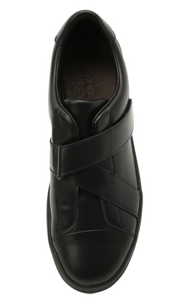 Кожаные кеды KENZO черного цвета по цене 29950 руб., арт. FB55SN270L50, фото 5 Кожаные кеды KENZO, арт. FB55SN270L50, фото 5