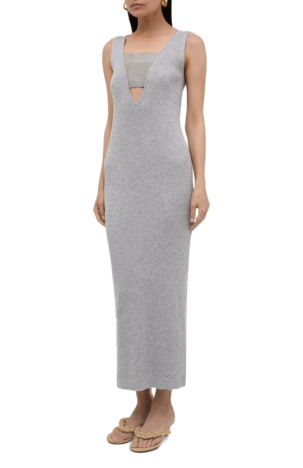 Кашемировое платье BRUNELLO CUCINELLI, арт. M12190A92, фото 3