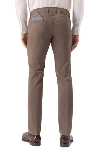 Шерстяные брюки JACOB COHEN, арт. 25E P/JUM_QW004 001 S3794 RW, фото 4