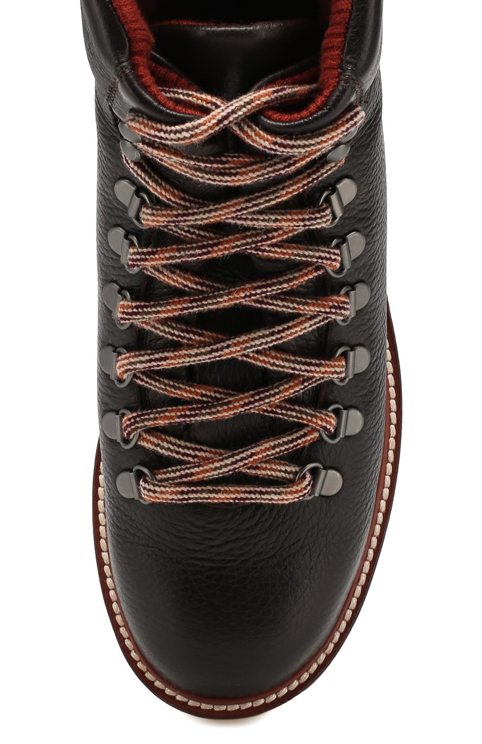 Кожаные ботинки lady laax walk LORO PIANA коричневого цвета по цене 299500 руб., арт. FAI8576, фото 5 Кожаные ботинки lady laax walk LORO PIANA, арт. FAI8576, фото 5