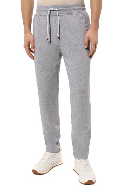 Хлопковые брюки BRUNELLO CUCINELLI, арт. M0T353243G, фото 3