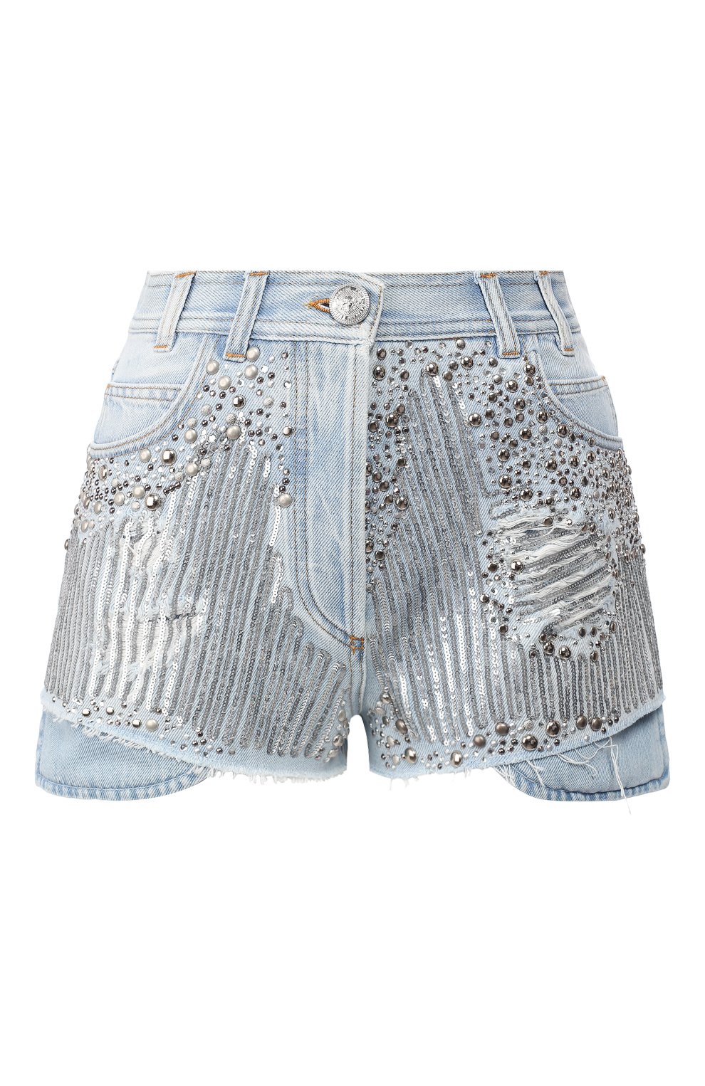 Джинсовые шорты BALMAIN, арт. SF05890/D105, фото 1