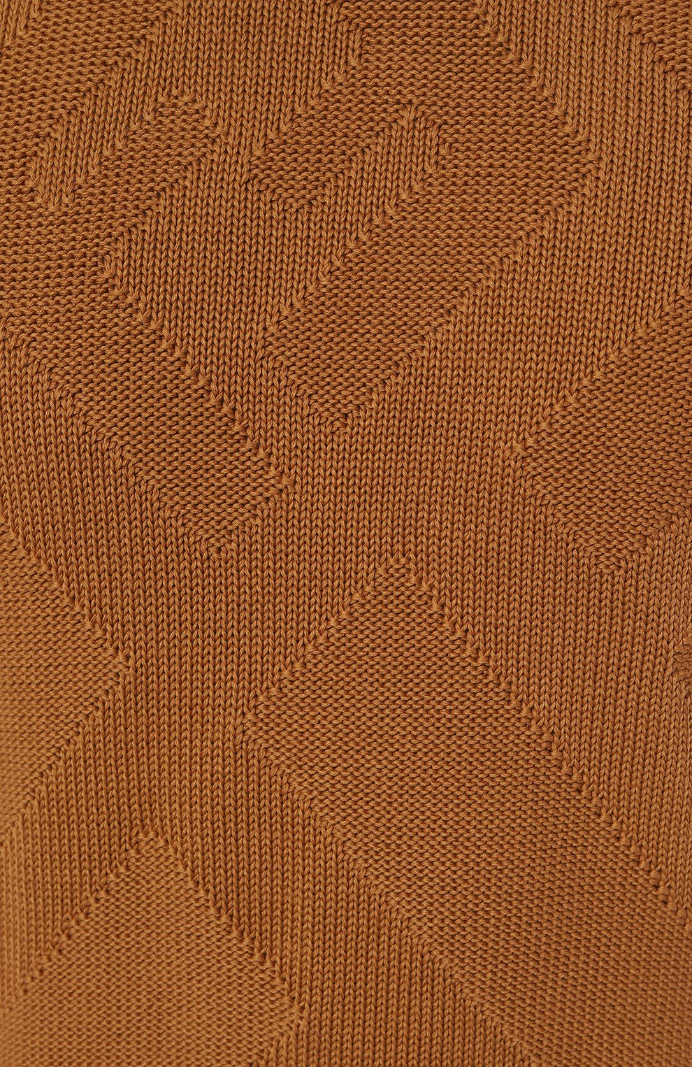 Хлопковый джемпер FENDI светло-коричневого цвета по цене 83150 руб., арт. FZX144/AN3T/F1FL0, фото 5 Хлопковый джемпер FENDI, арт. FZX144/AN3T/F1FL0, фото 5