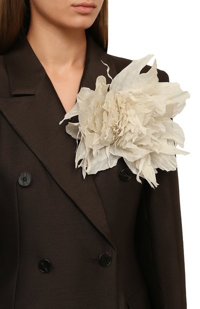 Брошь pion FLOWER ME кремового цвета по цене 15400 руб., арт. PION-NS088010L, фото 2 Брошь pion FLOWER ME, арт. PION-NS088010L, фото 2