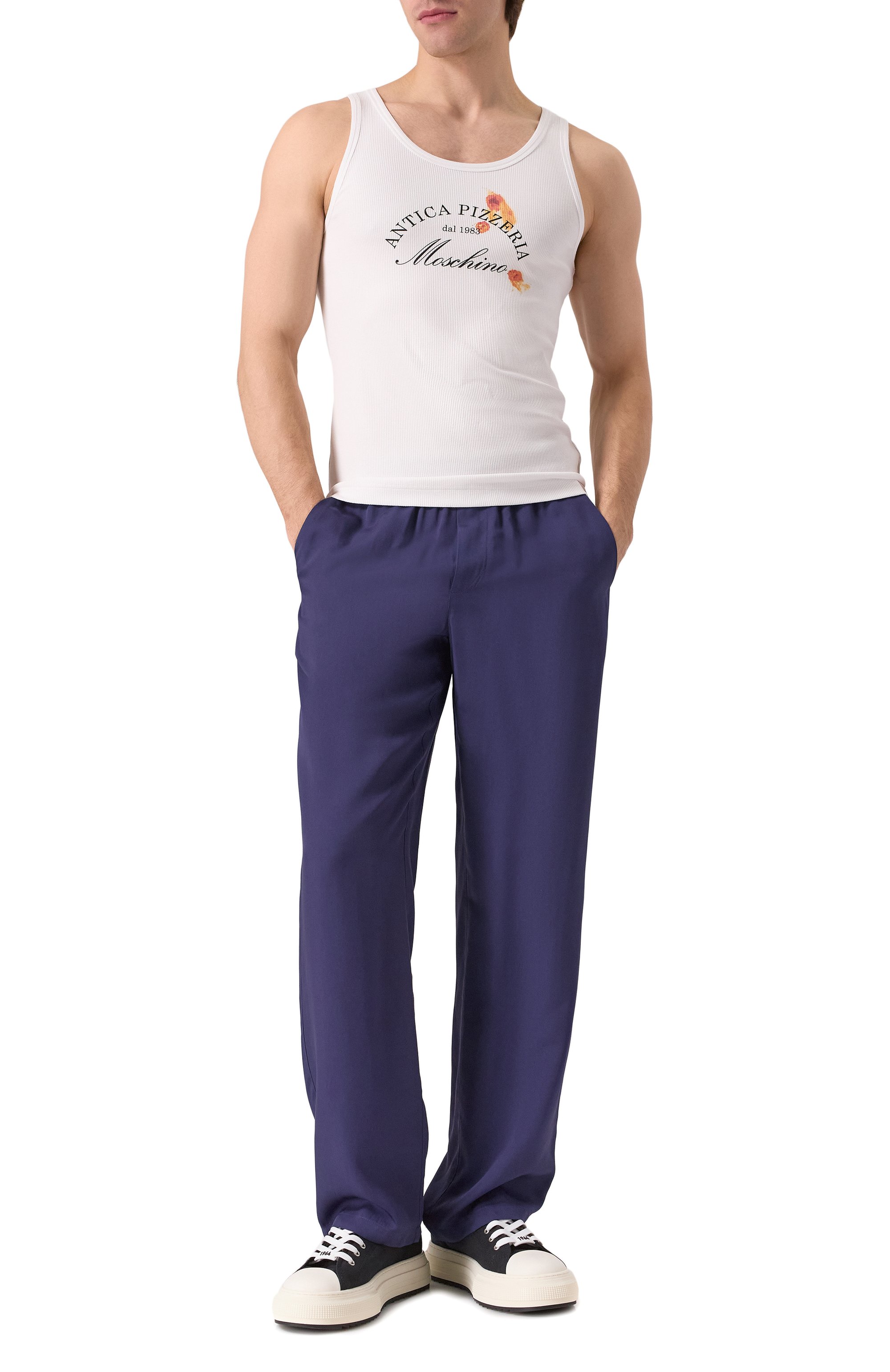 Брюки из вискозы MSGM, арт. 3840MP16X/257007, фото 2