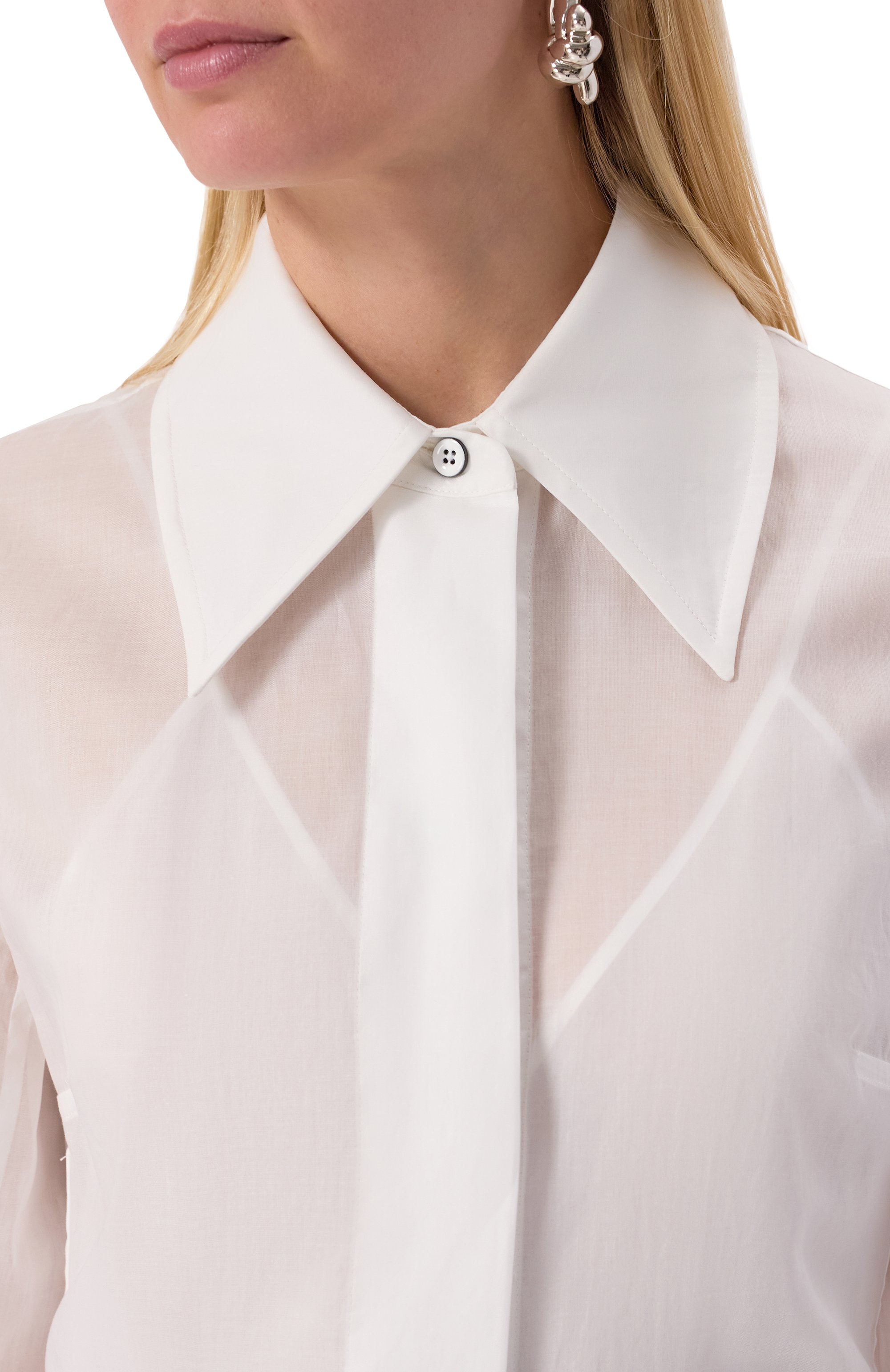 Хлопковое платье JIL SANDER, арт. J02CT0440-J45014, фото 5