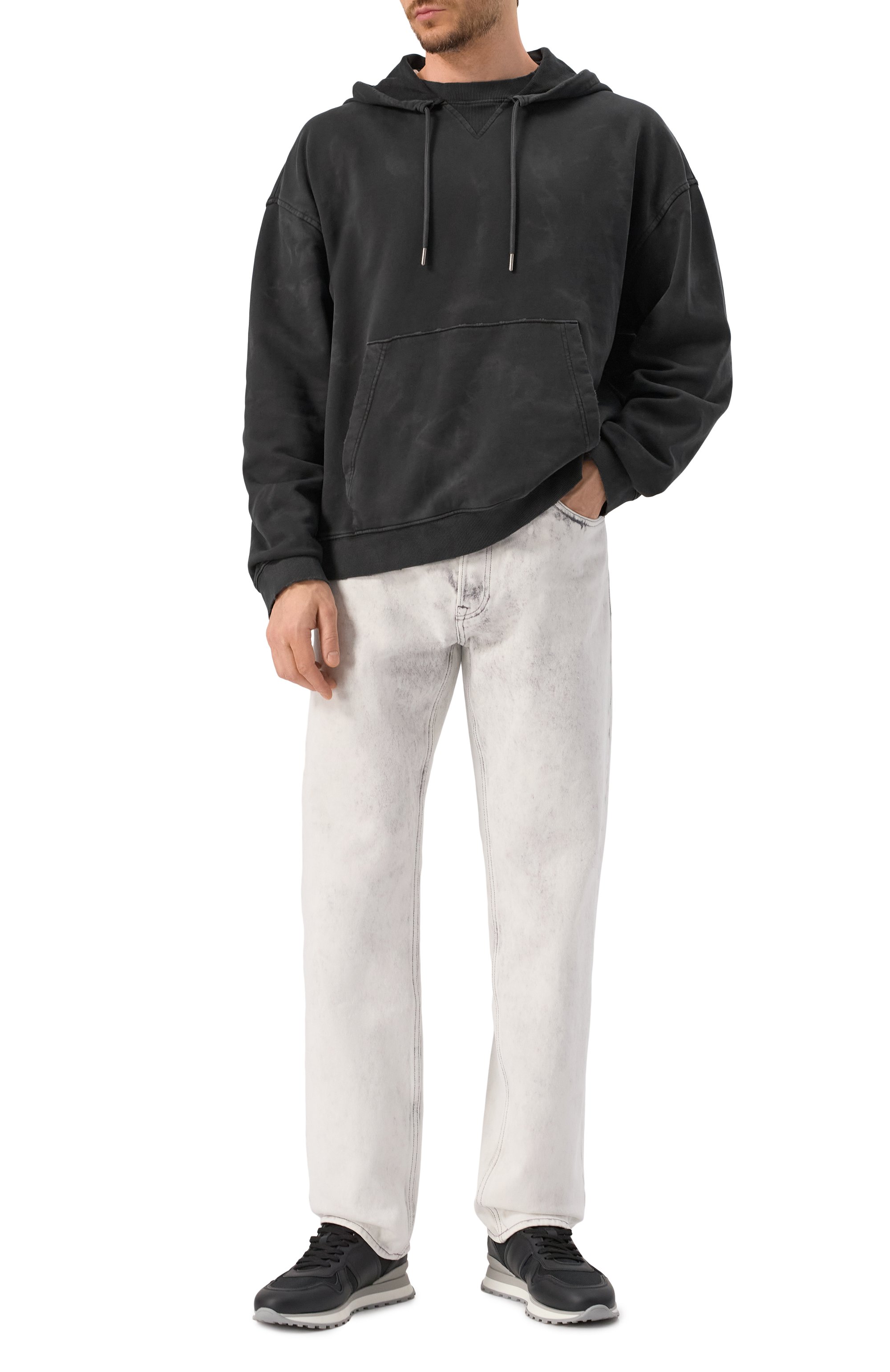 Хлопковое худи HUGO BLUE, арт. 50534273, фото 2