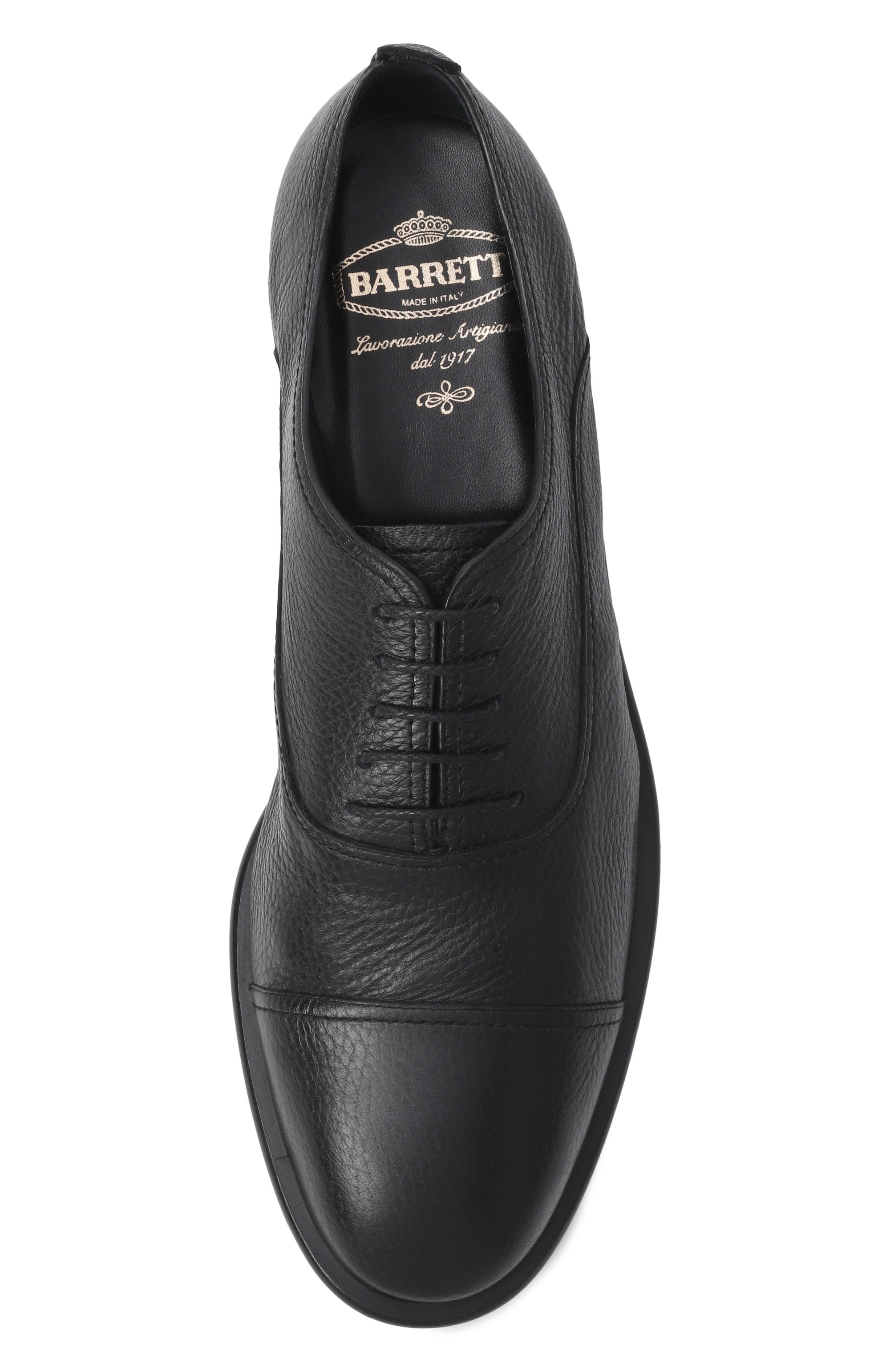 Кожаные оксфорды BARRETT, арт. 261U057.3/CERV0, фото 5