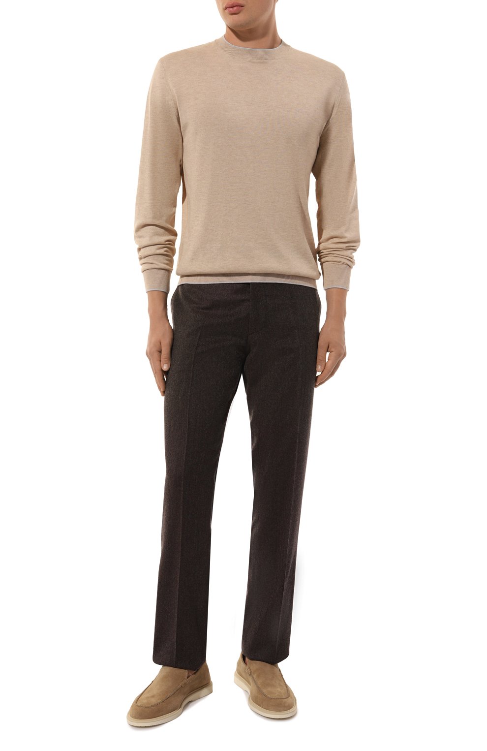 Джемпер из хлопка и кашемира ANDREA CAMPAGNA, арт. GC1ML2A/CC14R1, фото 2