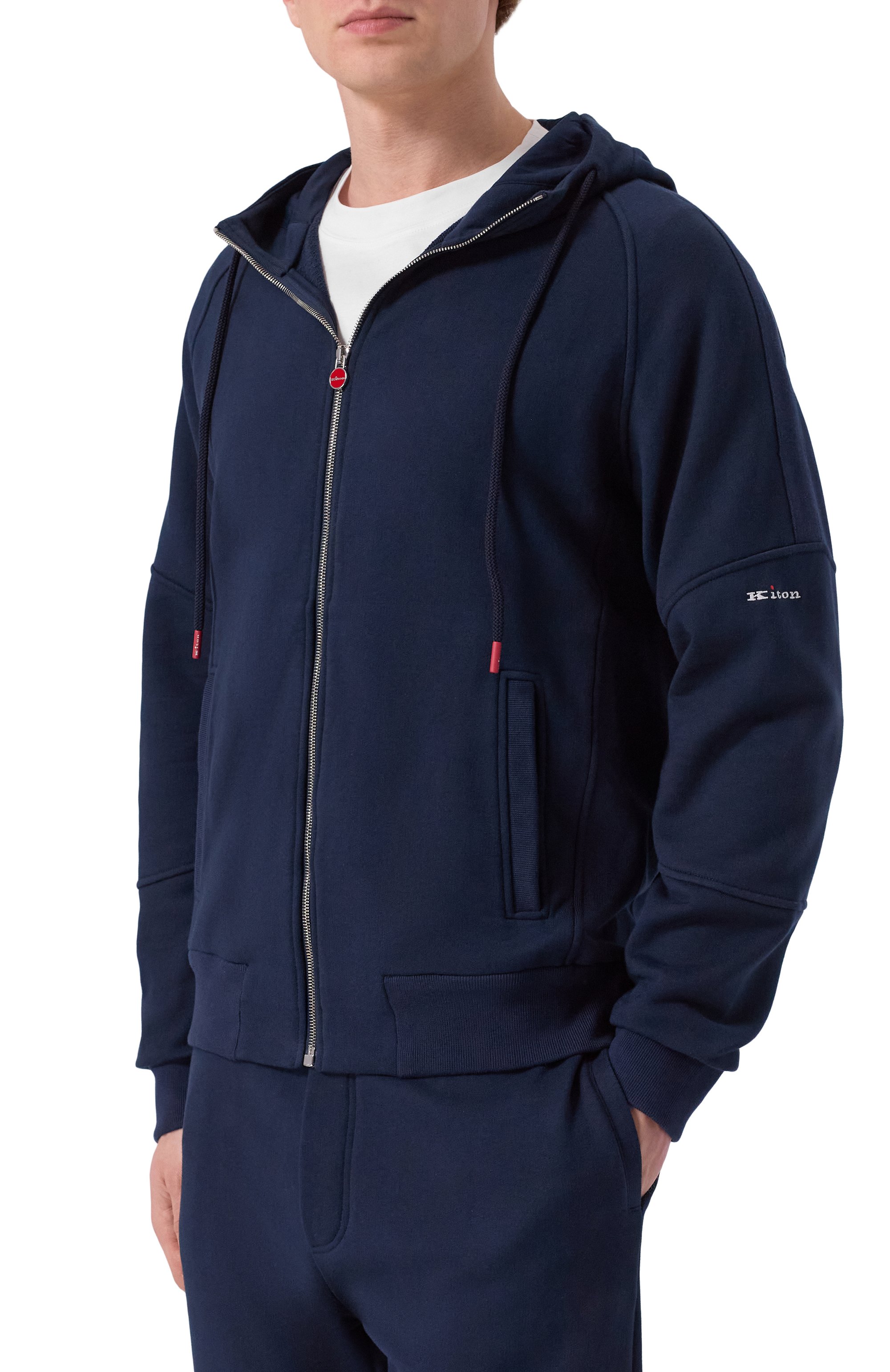 Хлопковая толстовка KITON, арт. UMKZ02303, фото 3