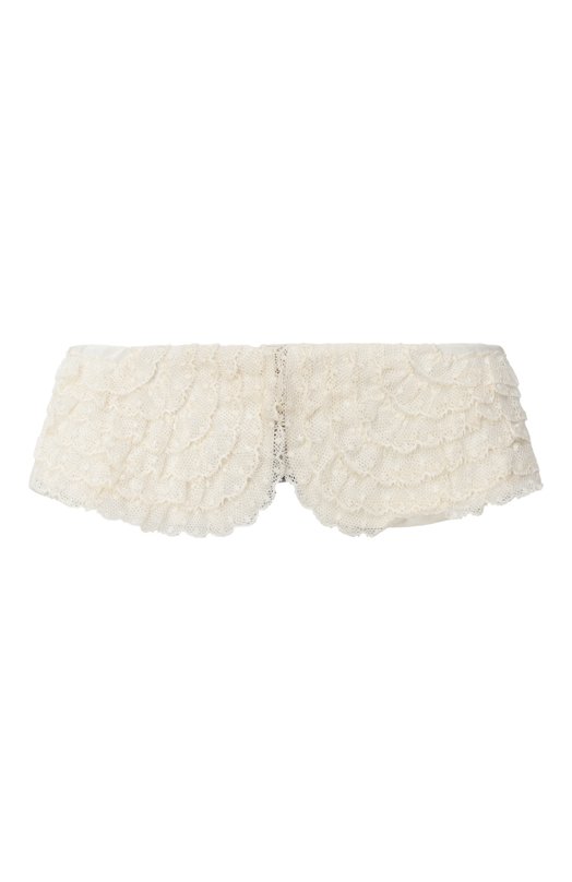 

Хлопковый воротник REDVALENTINO, Кремовый