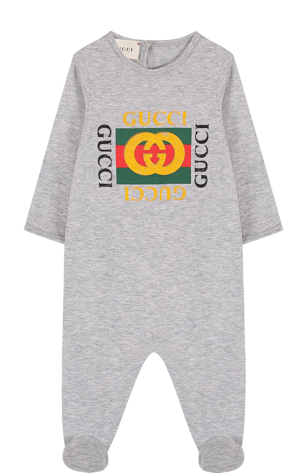 Хлопковая пижама с принтом GUCCI, арт. 497847/X3L91, фото 1