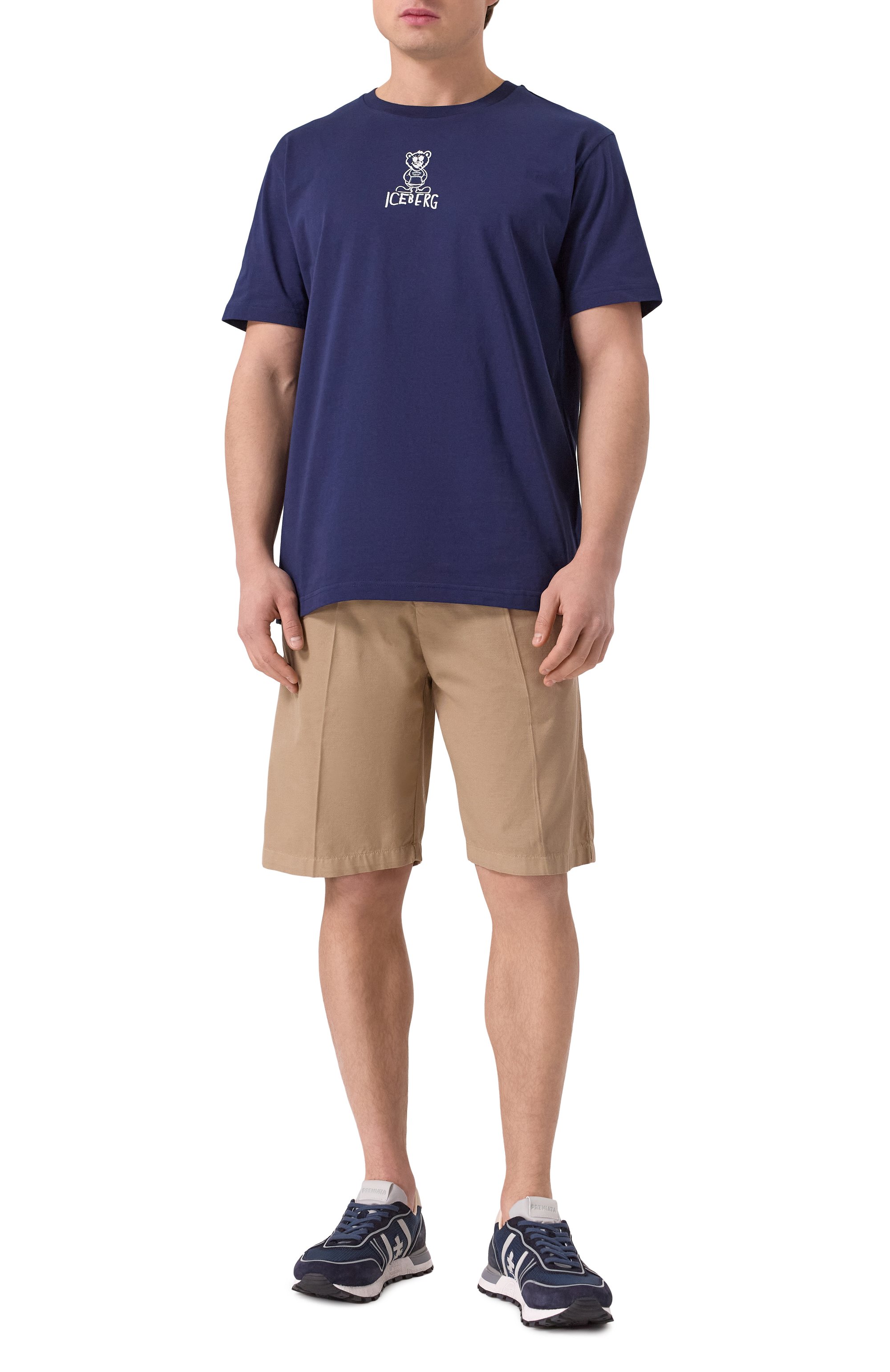 Шорты из хлопка и льна WHITE SAND, арт. 25SU51/09, фото 2