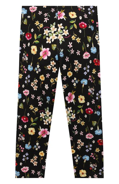 Хлопковые леггинсы MONNALISA, арт. 118419, фото 2