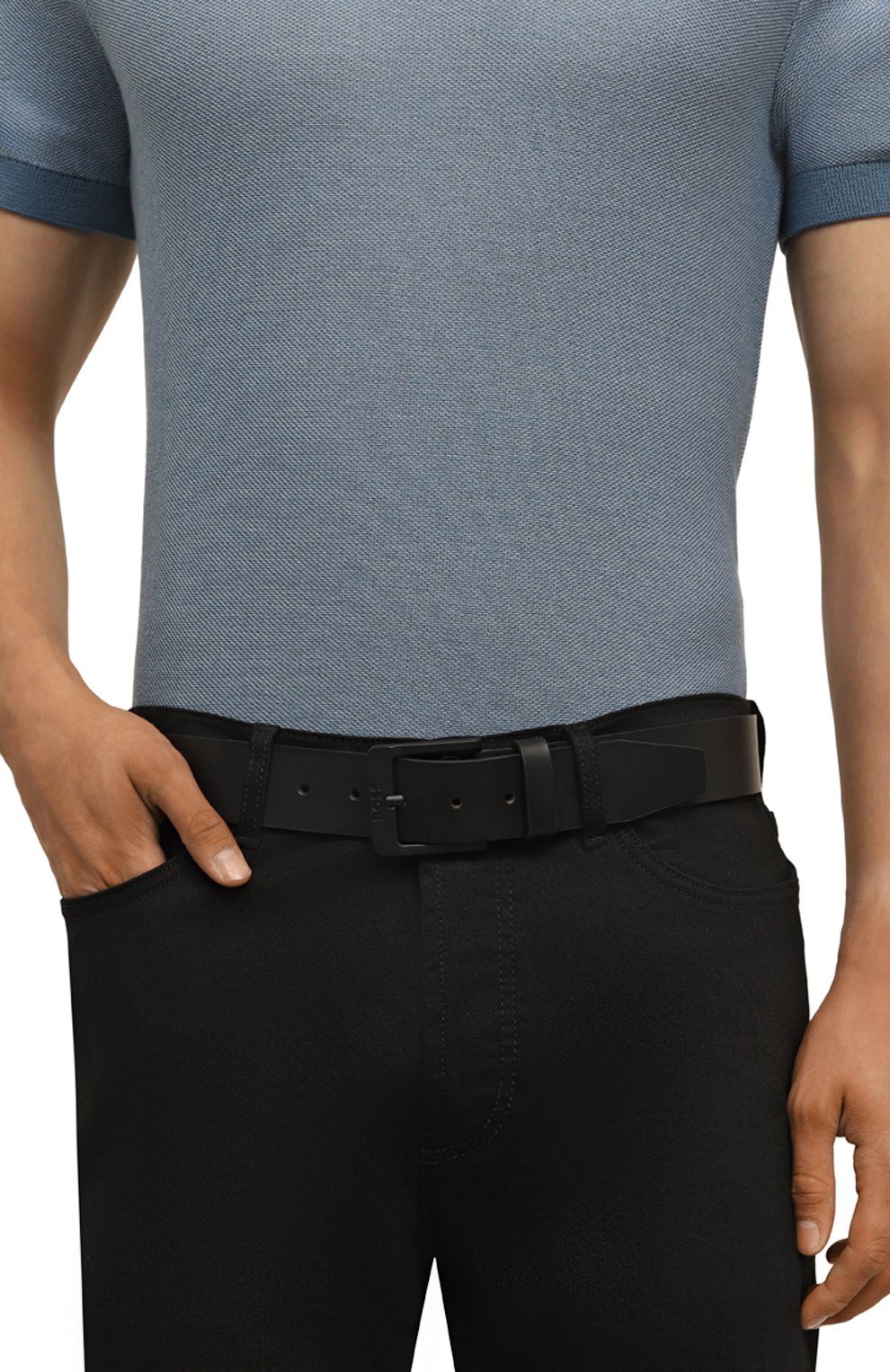 Кожаный ремень BOSS, арт. 50522574, фото 2