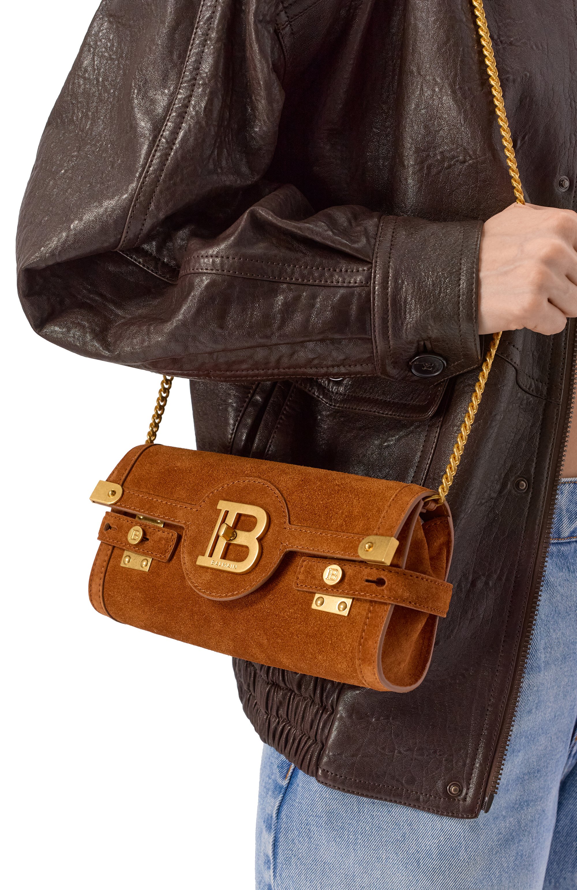 Сумка b-buzz pouch 23 BALMAIN, арт. GN1LE596/LSDL, фото 2