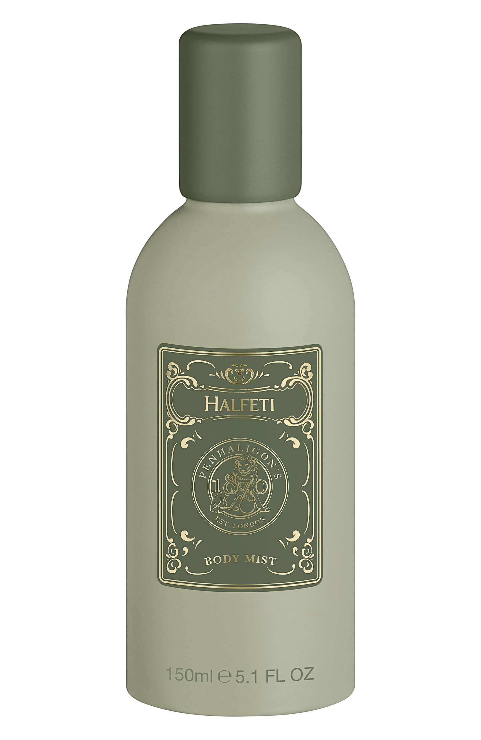 Парфюмированный мист для тела halfeti (150ml) PENHALIGON'S бесцветного цвета по цене 8900 руб., арт. 5056245055225, фото 1 Парфюмированный мист для тела halfeti (150ml) PENHALIGON'S, арт. 5056245055225, фото 1