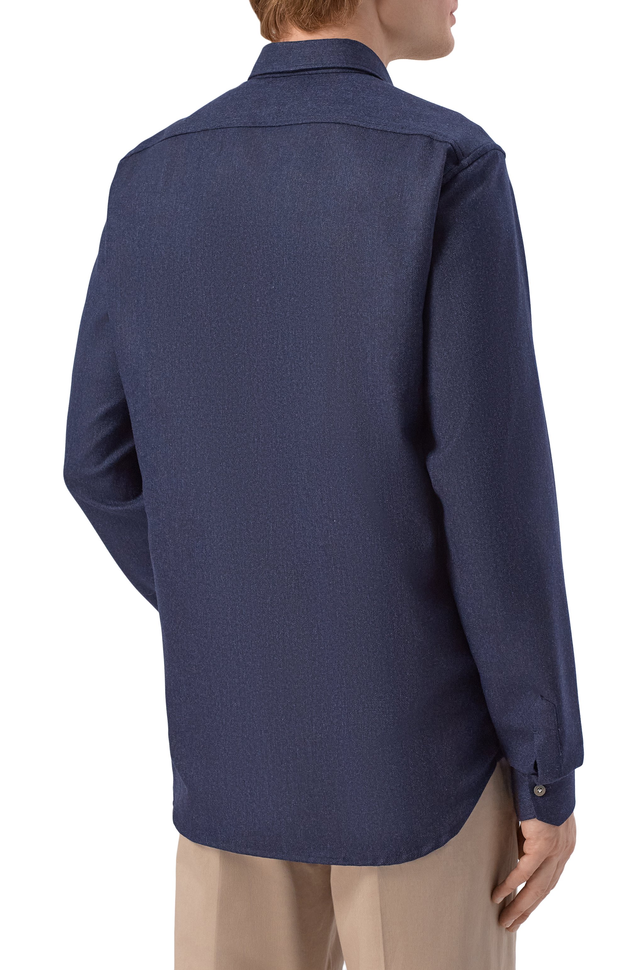 Шерстяная рубашка KITON, арт. UMCBUBAK0167G01, фото 4