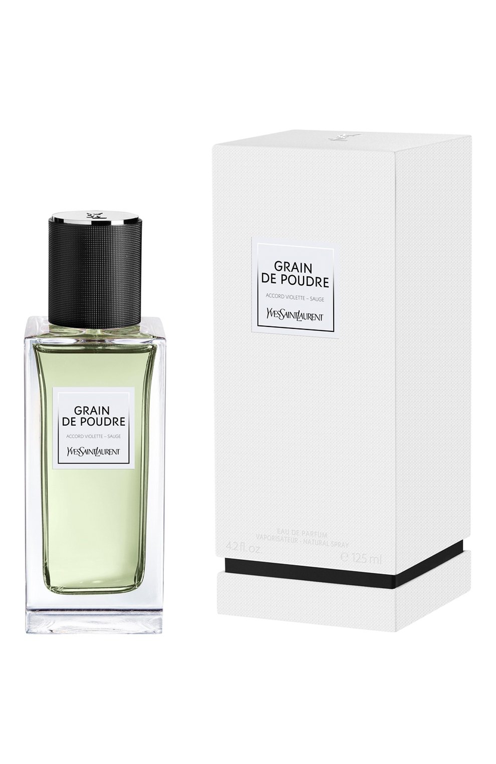 Парфюмерная вода vestiaire grain de poudre (125ml) YSL бесцветного цвета по цене 31200 руб., арт. 3614272519862, фото 2 Парфюмерная вода vestiaire grain de poudre (125ml) YSL, арт. 3614272519862, фото 2