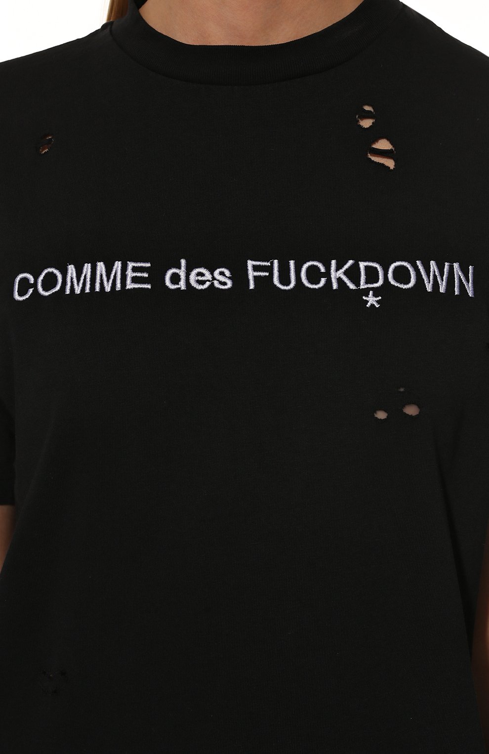 Хлопковая футболка COMME DES FUCKDOWN, арт. CDFD1964, фото 5