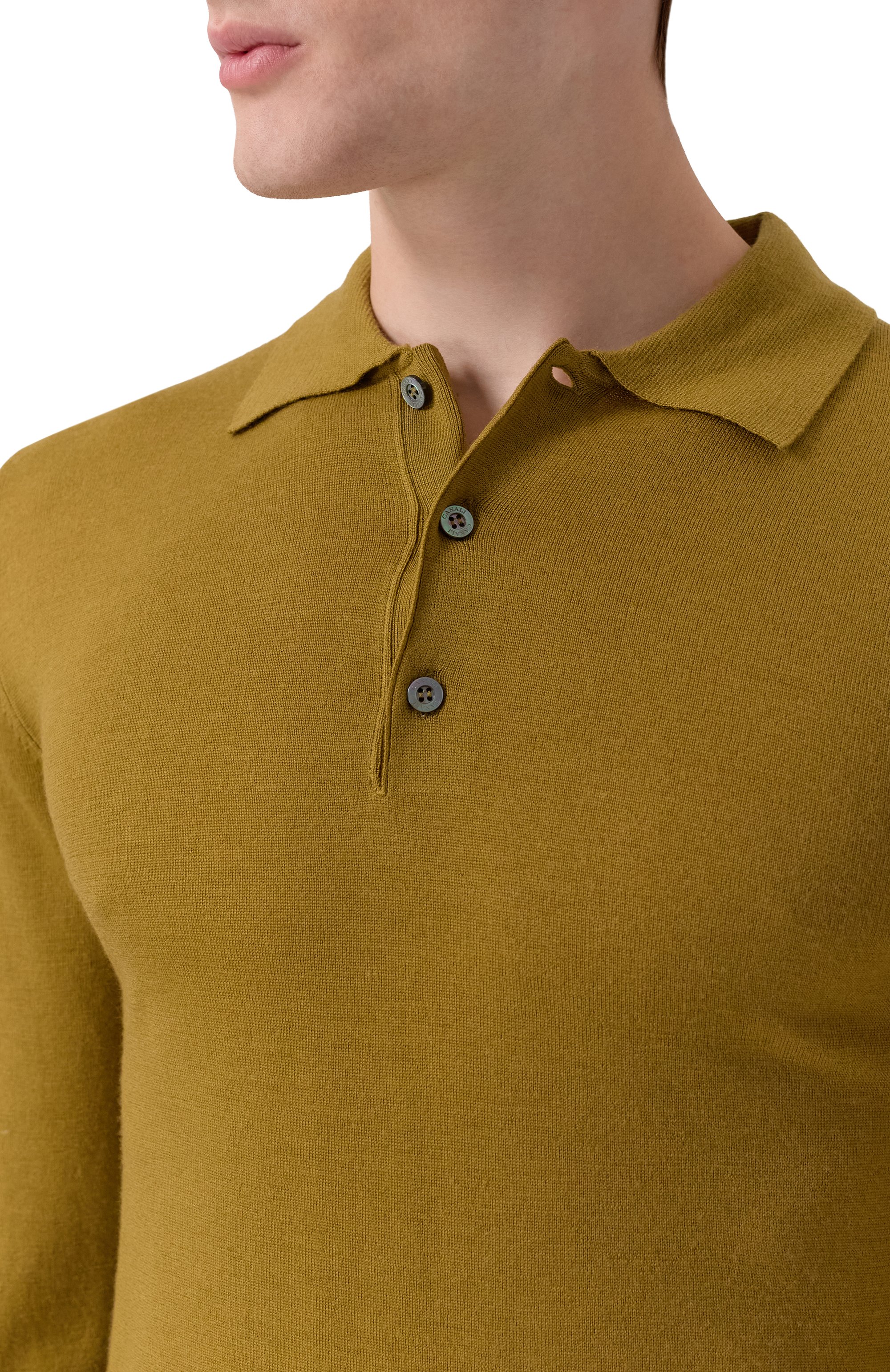 Шерстяное поло CANALI, арт. C0017/MK01149, фото 5