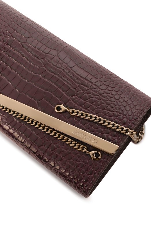 Клатч Emmie Jimmy Choo EMMIEJZI Коричневый  EMMIEJZI Фото 3