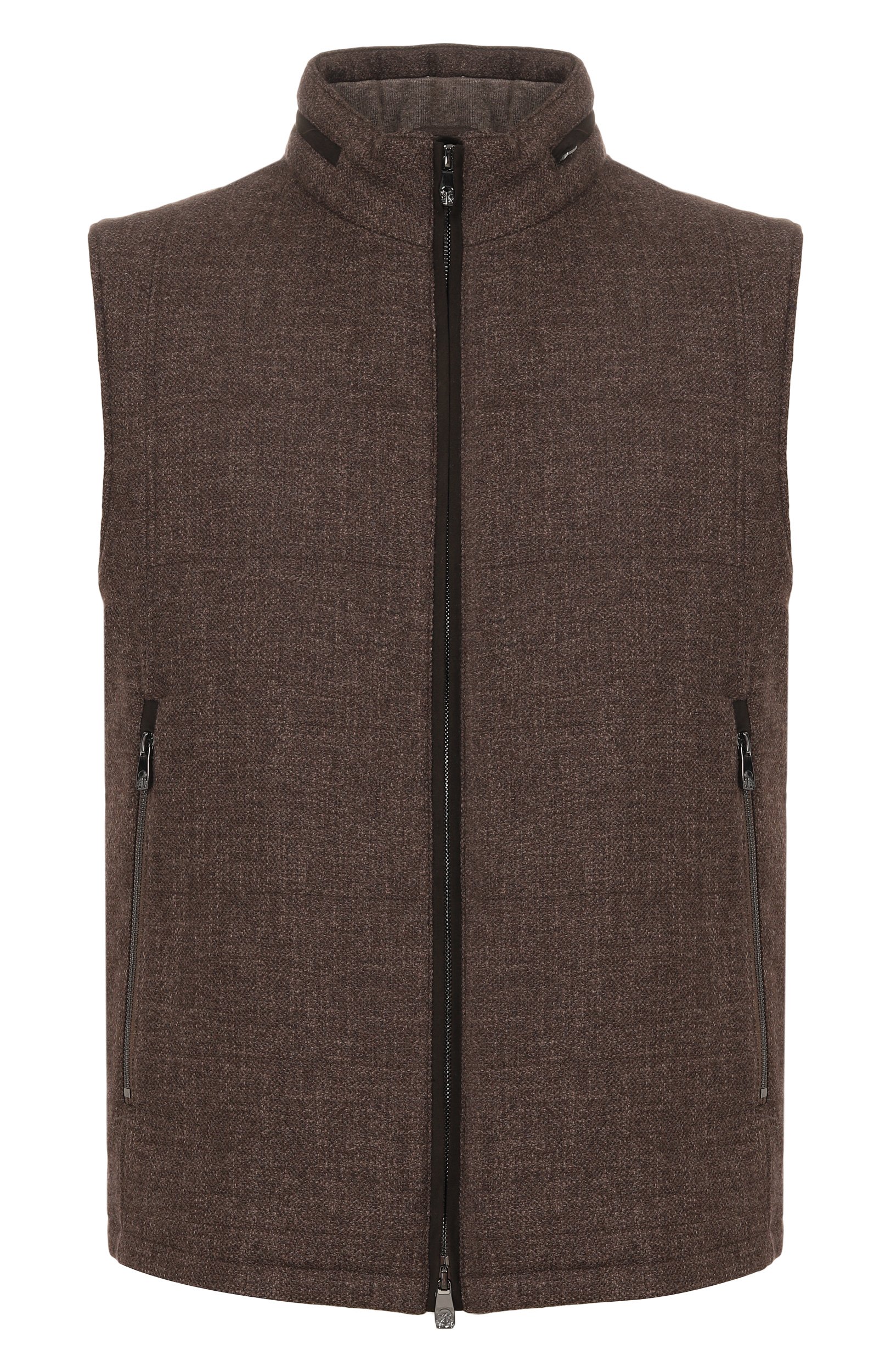 Жилет из шерсти и шелка CORNELIANI, арт. 28C571/2A16247, фото 1