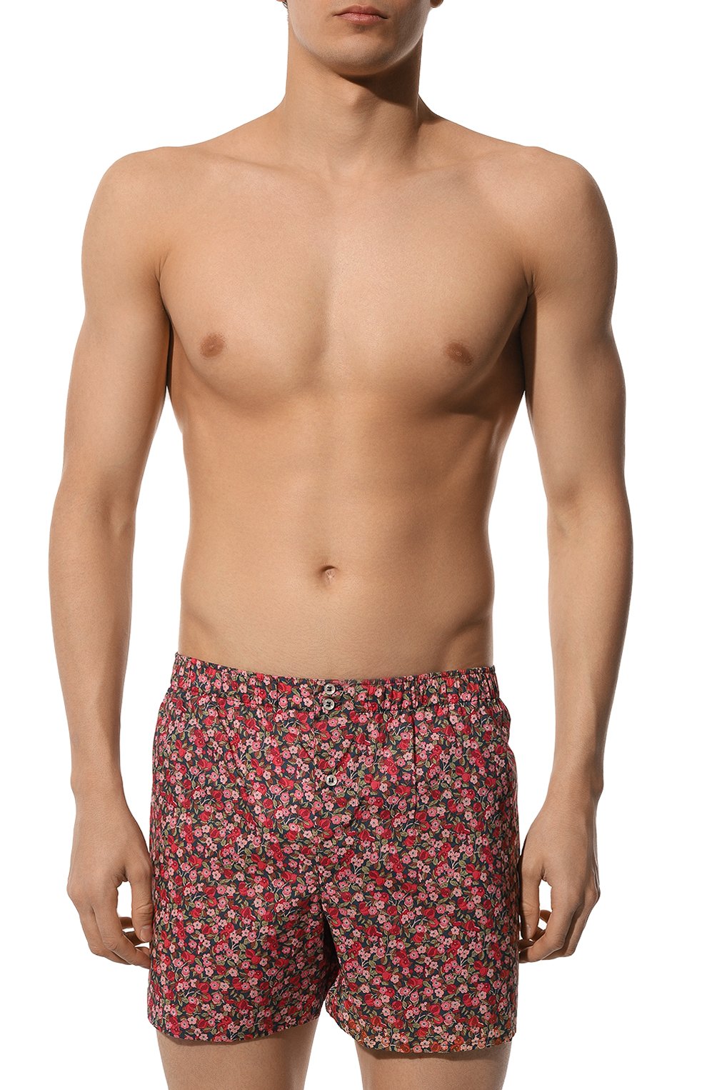 Хлопковые боксеры ROBERTO RICETTI красного цвета по цене 9550 руб., арт. B0XER DB1/0R03108, фото 2 Хлопковые боксеры ROBERTO RICETTI, арт. B0XER DB1/0R03108, фото 2