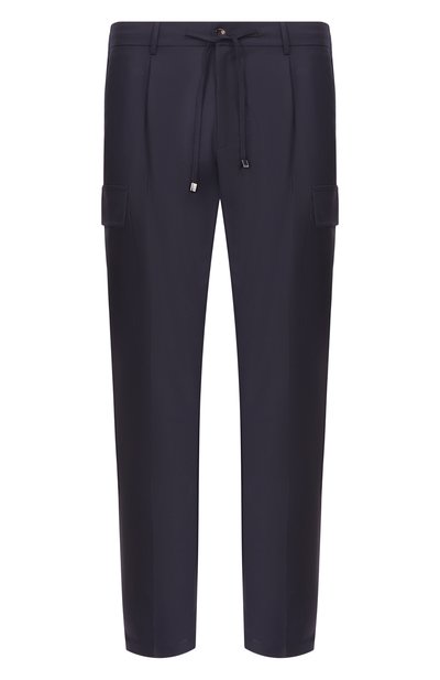 Мужские шерстяные брюки-карго ANDREA CAMPAGNA, арт. SPIAGGIA 1P CARG0/RD1750