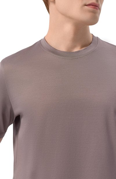 Хлопковая футболка CAPOBIANCO, арт. 20M660.MK00._001, фото 5