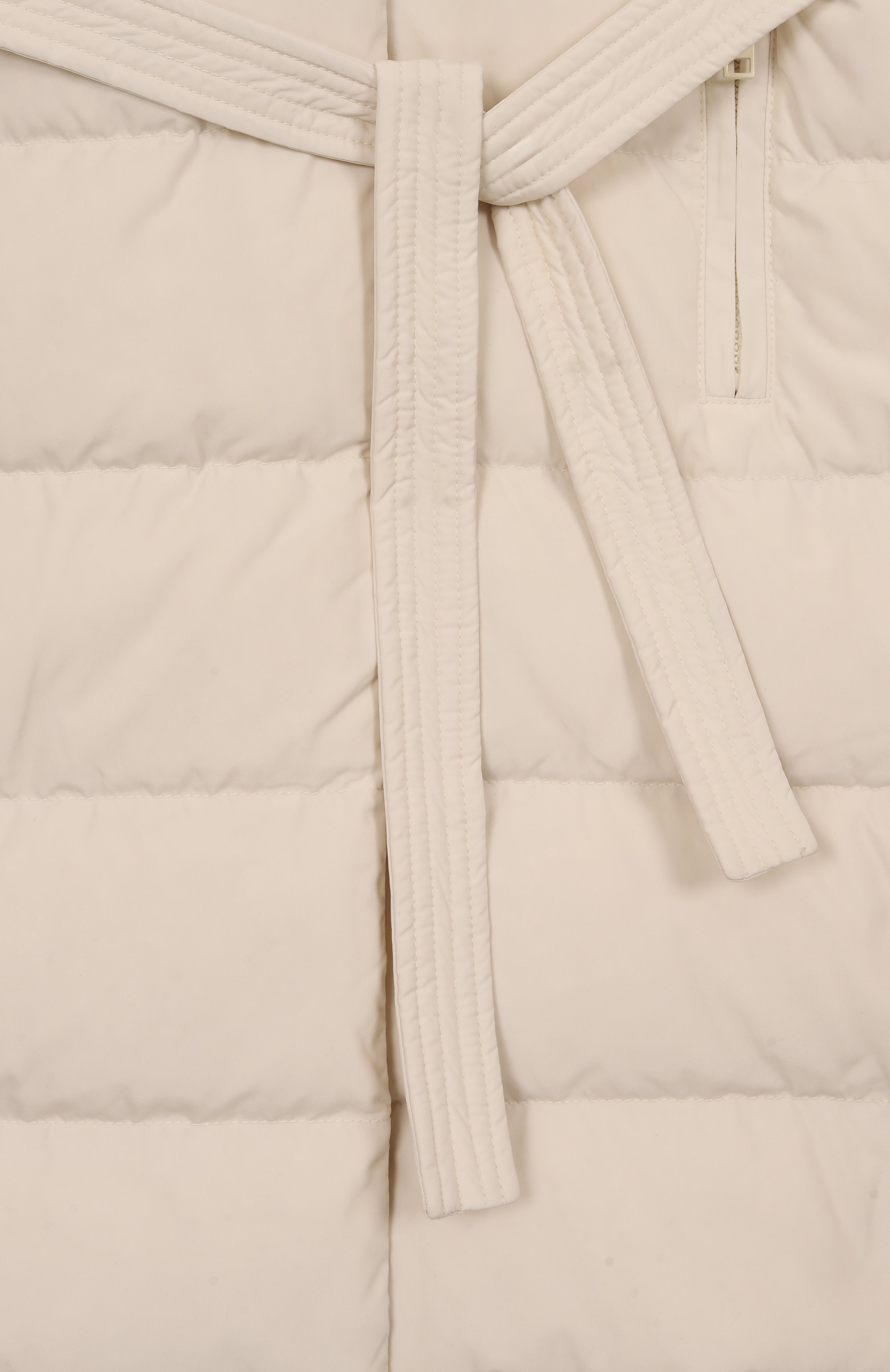 Пуховое пальто с отделкой из лисы YVES SALOMON ENFANT, арт. 25WEM920XXD0XW/6A, фото 3