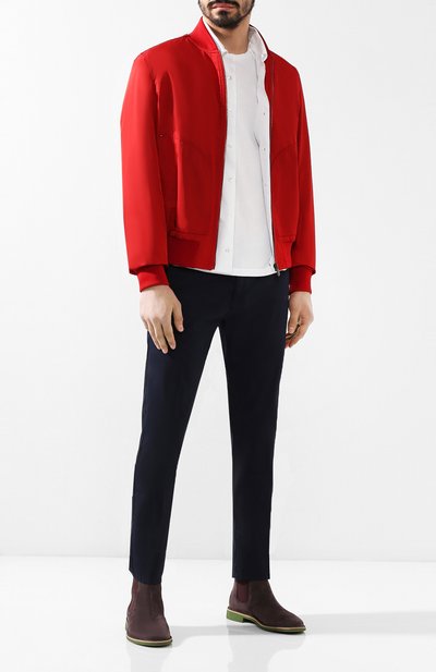 Замшевые челси BOTTEGA VENETA, арт. 548152/VFCA0, фото 2